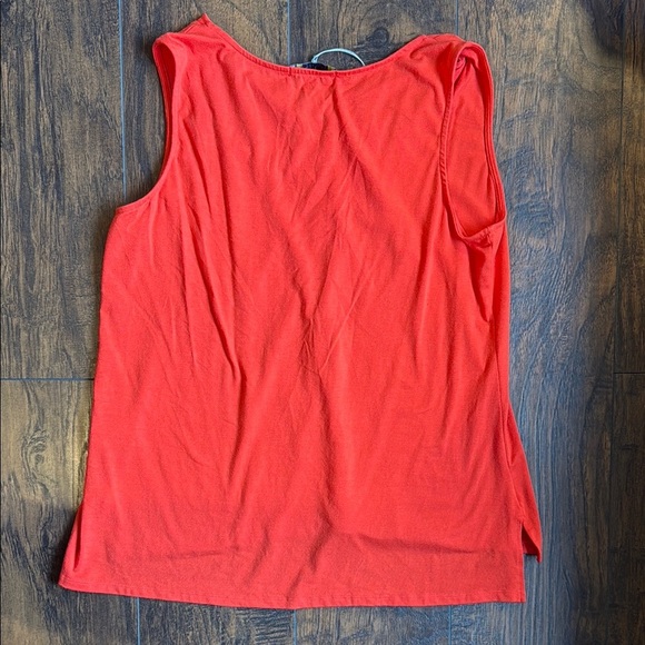 Vibrant Orange Sleeveless from Chalet Et Ceci sz L NWT (D17) - Picture 6 of 6
